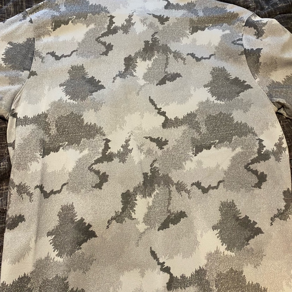 Mens Nike camo print golf polo size xl